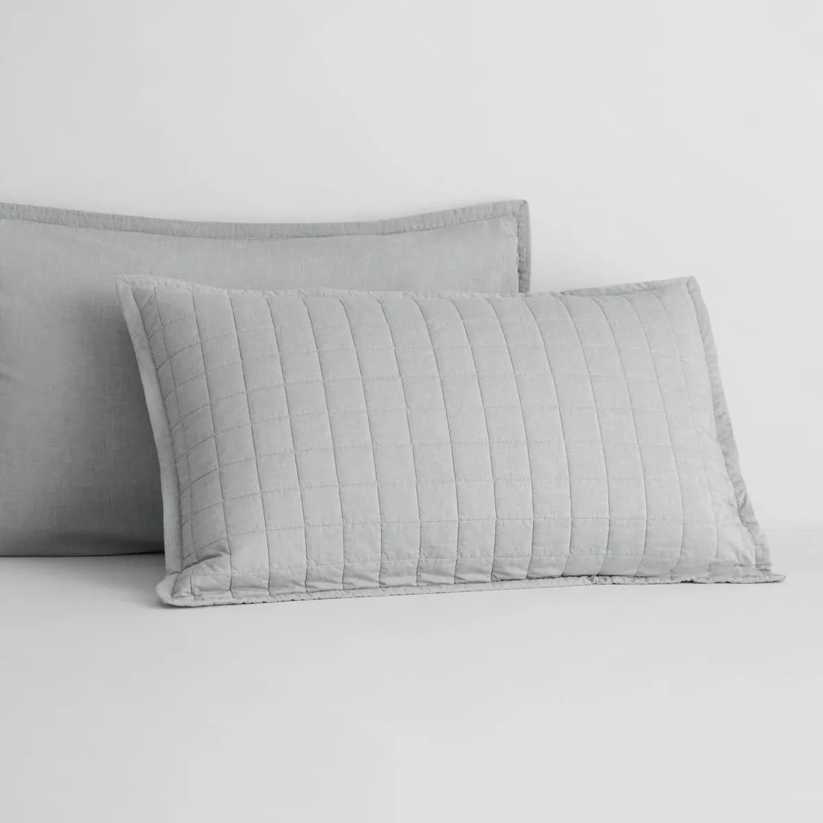 Reilly SOFT GREY Pillow Sham by Sheridan