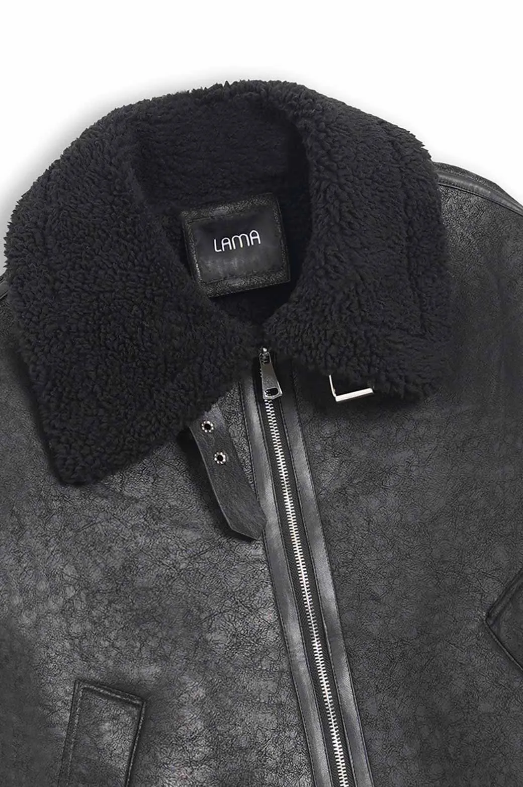 ROXY SUEDE SHEARLING JACKET