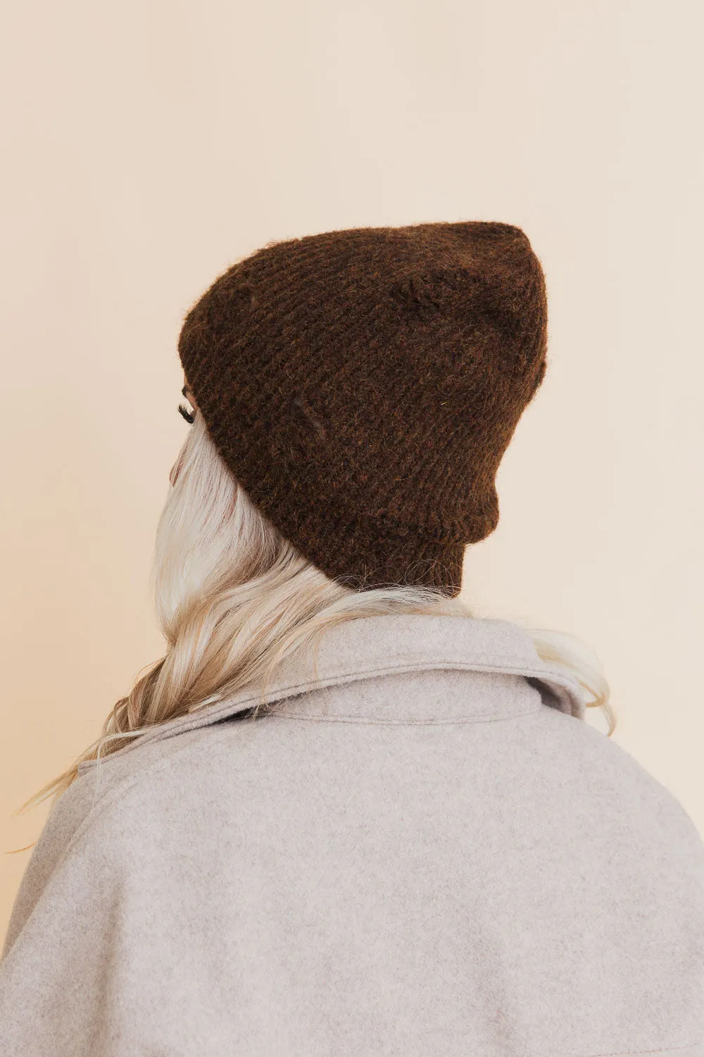 Rugged Edge Distressed Knit Beanie