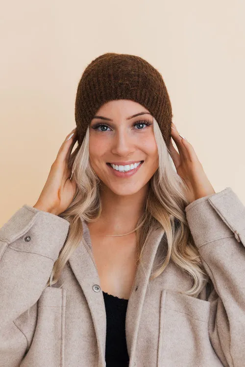 Rugged Edge Distressed Knit Beanie