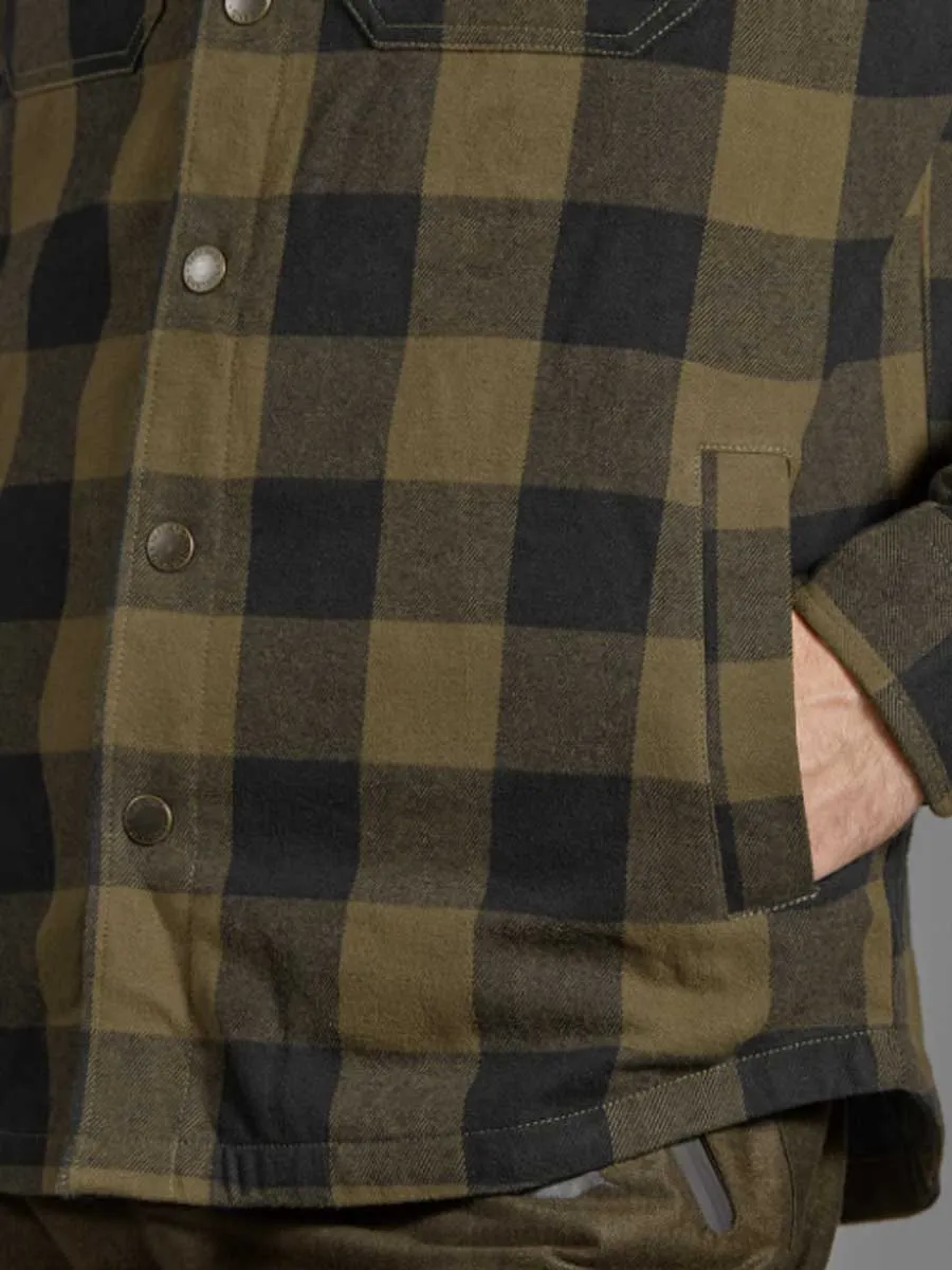 SEELAND Canada Shirt - Mens - Green Check