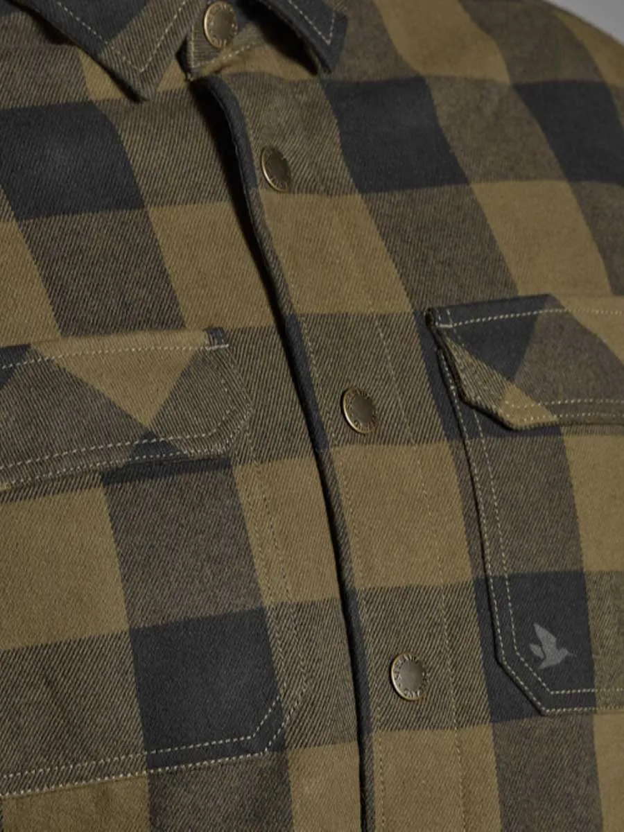 SEELAND Canada Shirt - Mens - Green Check