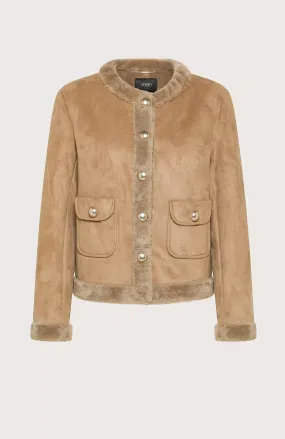 SEVENTY - LIGHTWEIGHT FAUX SHEARLING JACKET