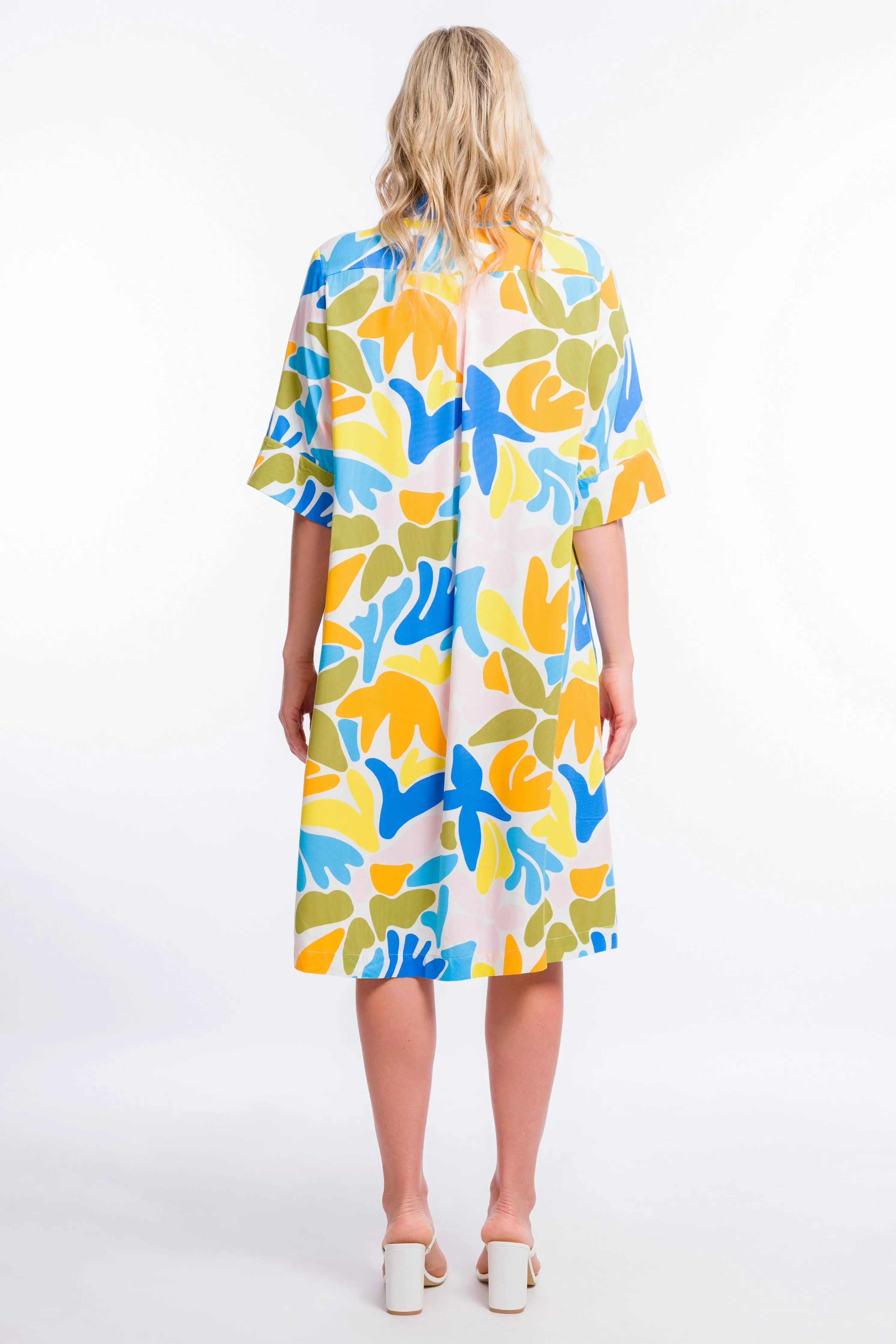 Shirt Dress | Crested Sunburst | FINAL SALE