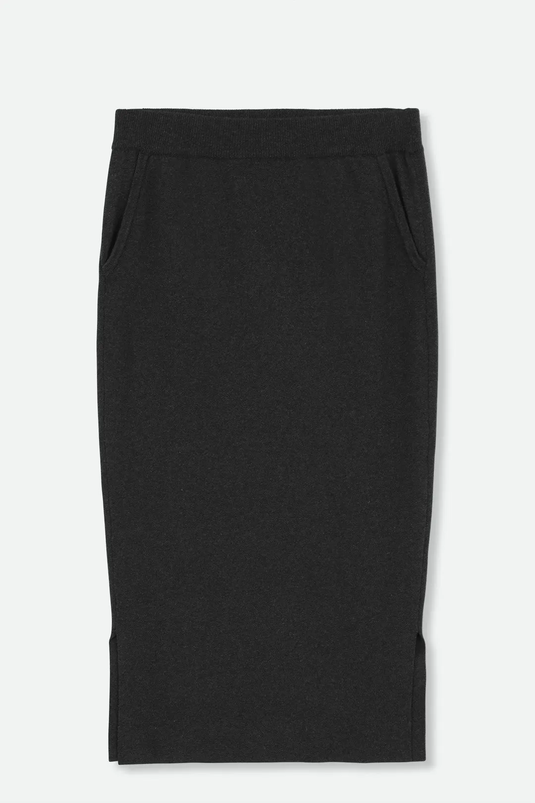 SICILY PENCIL SKIRT IN KNIT PIMA COTTON STRETCH