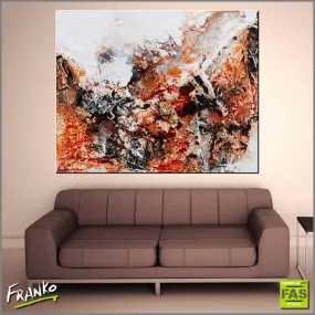 Sienna Lust 120cm x 150cm Sienna Abstract Painting (SOLD)