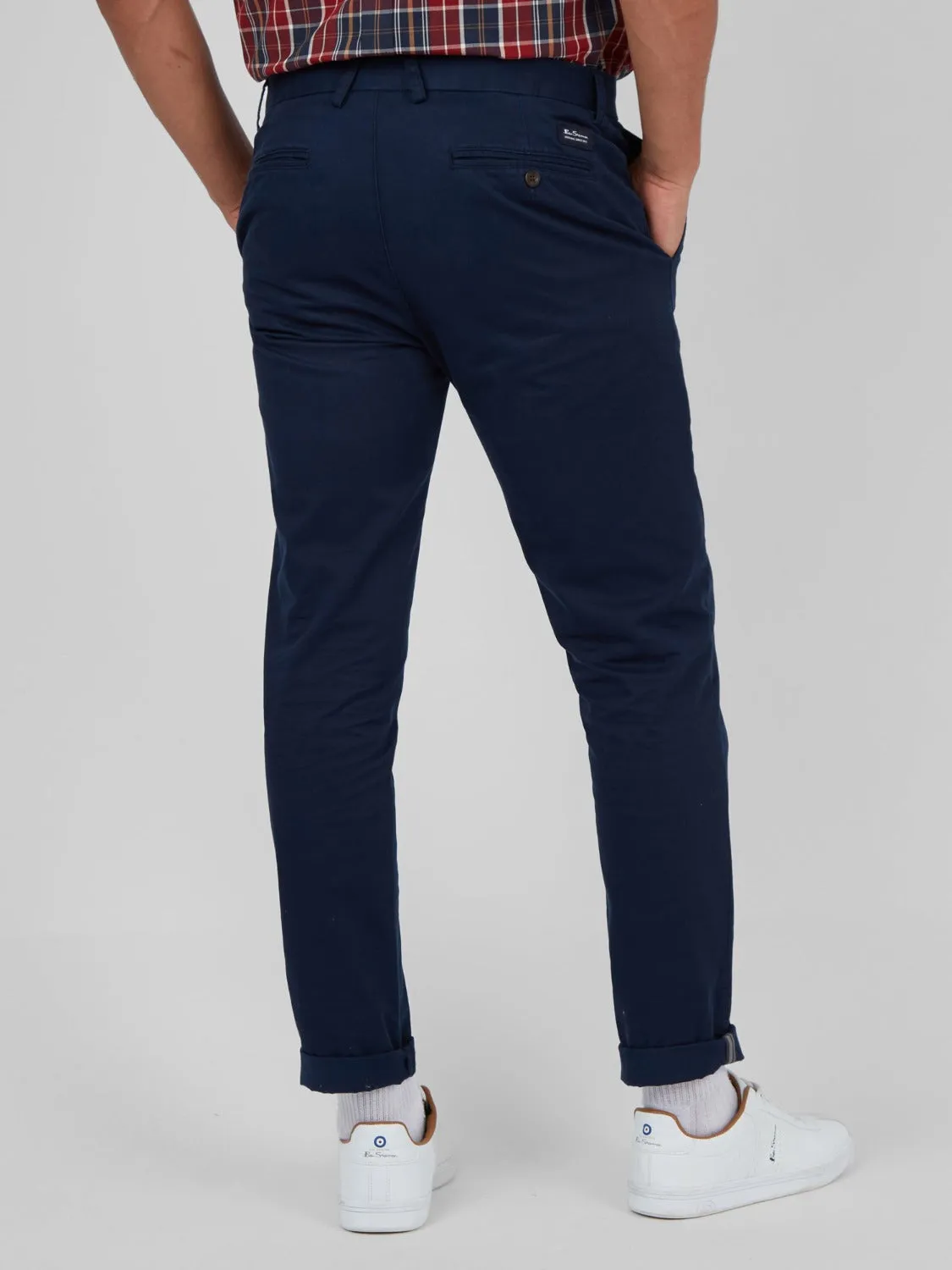 Signature Skinny Stretch Chino Pant - Dark Navy