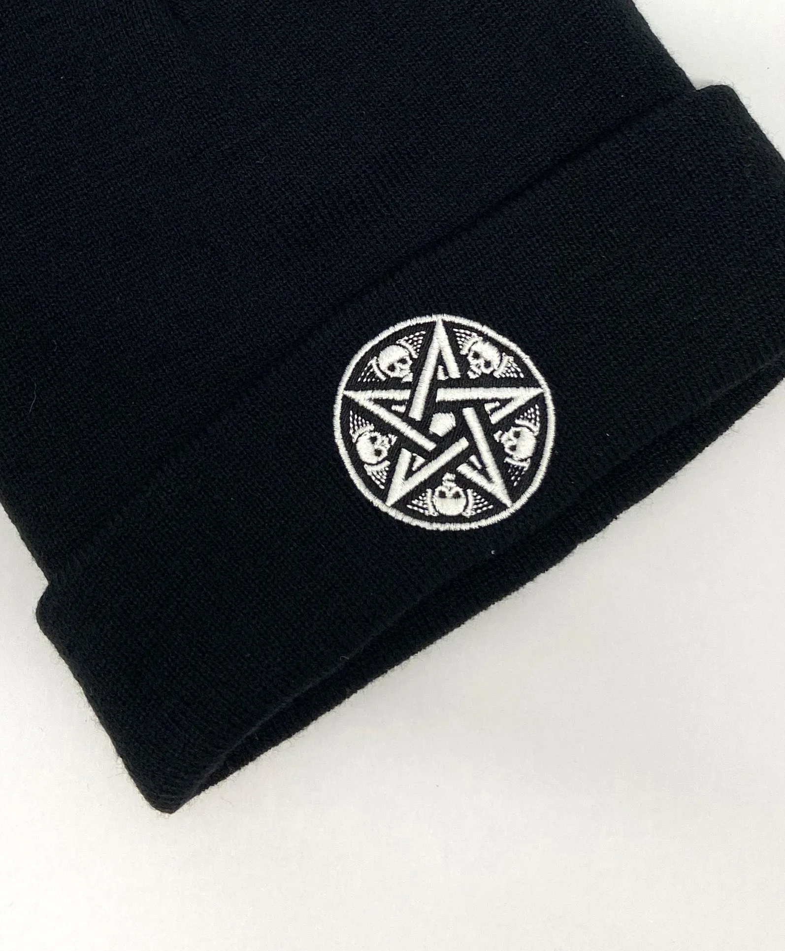 Skull Pentagram Beanie