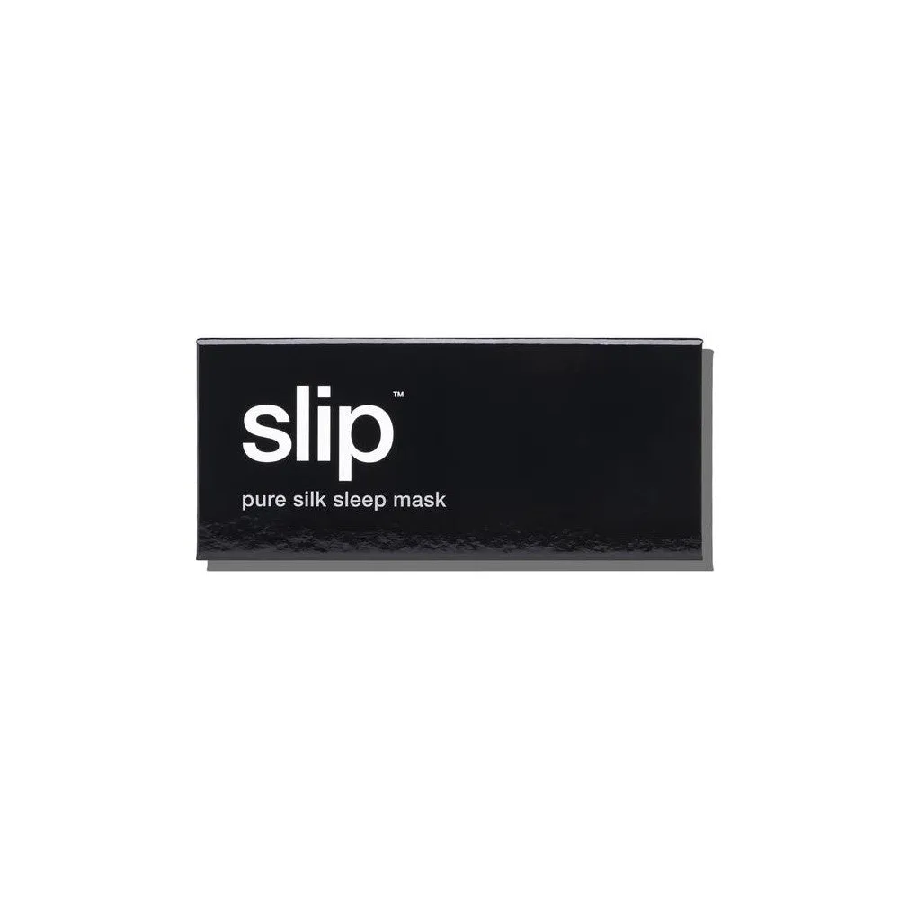 Slip silk sleep mask - Black