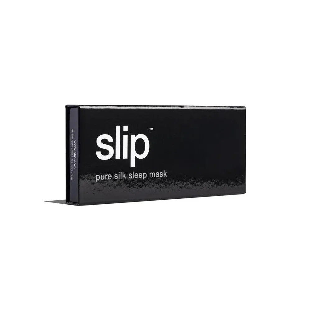 Slip silk sleep mask - Black