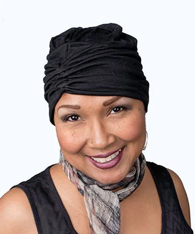 Slouchy Edith Turban Hat - Hot Colors in Jersey Knit!