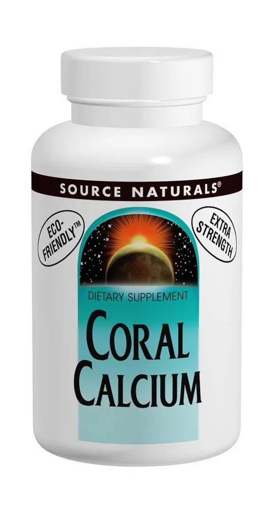 Source Naturals, Inc. Coral Calcium 600mg 60 Capsule