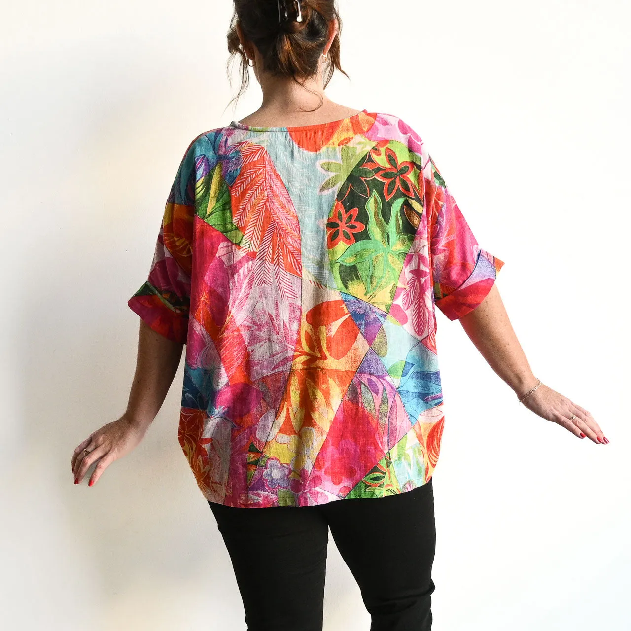 Summer in the City Blouse by Orientique Australia - Jozani - 32357