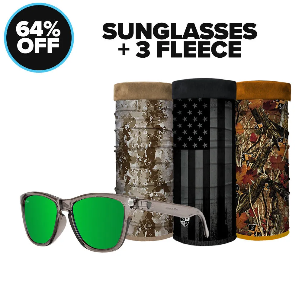 Sunglasses   3 Fleece Face Shields®