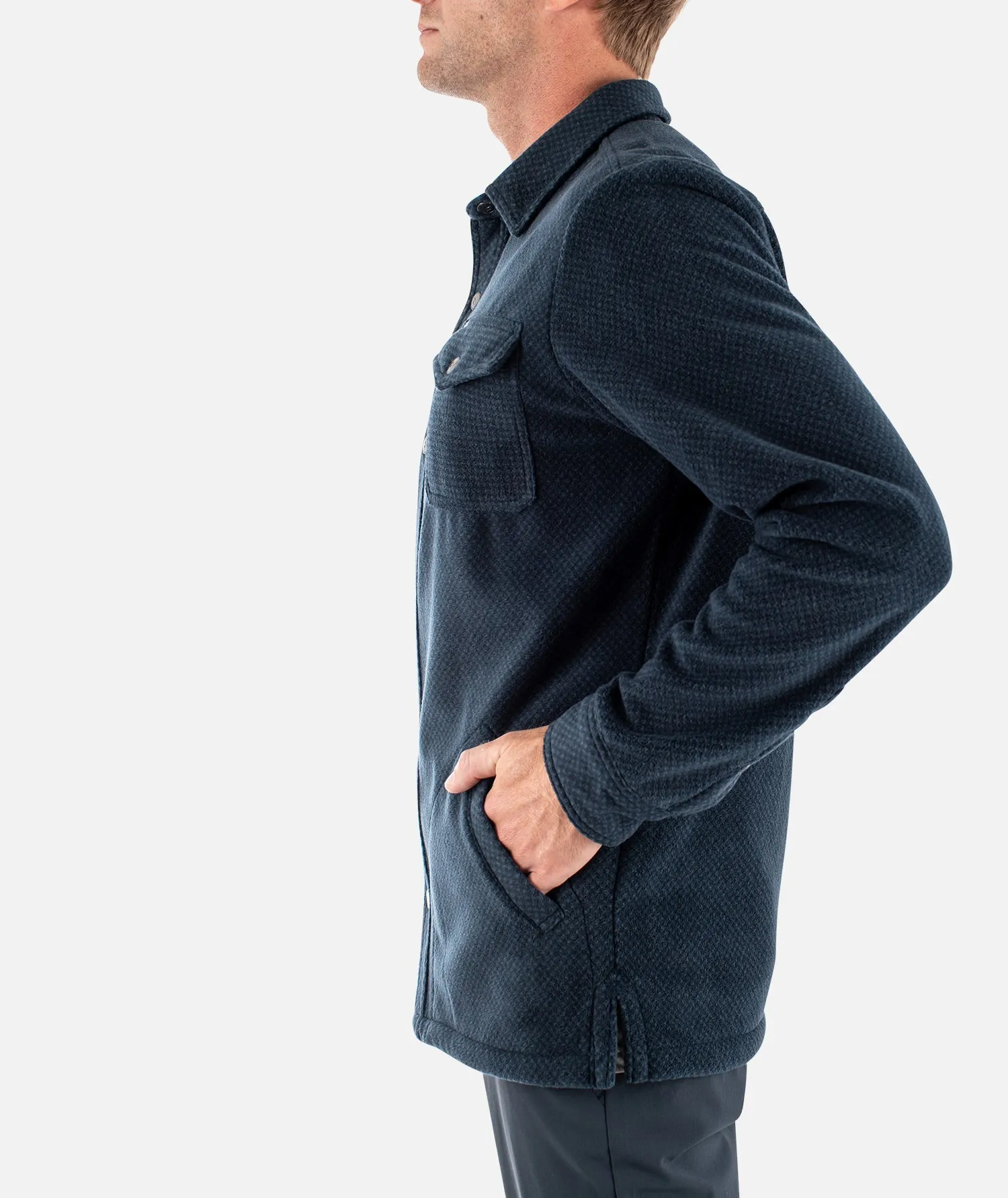 The Concordia Fleece - Navy