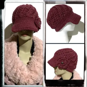 THE FUCHSIA ALPACA HAT