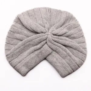 T'urban OUTFITTER Jumbo Rib Merino Wool Turban, Dove Grey