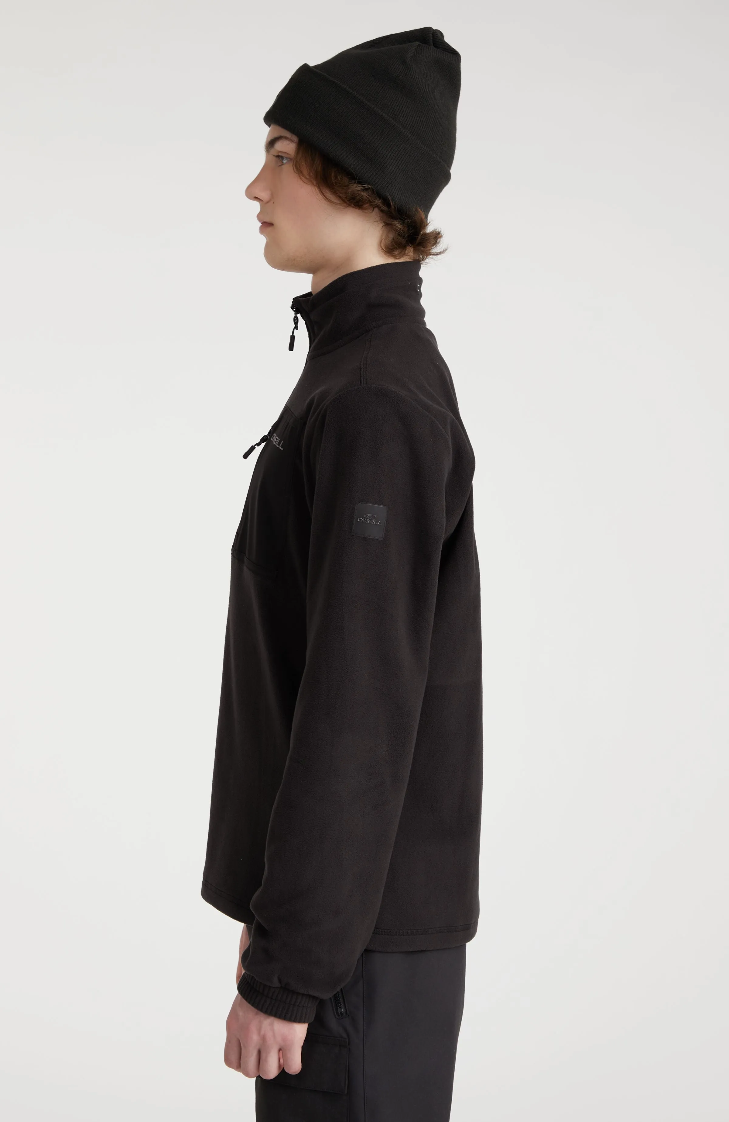 Utility Light Half-Zip Fleece | Black Out