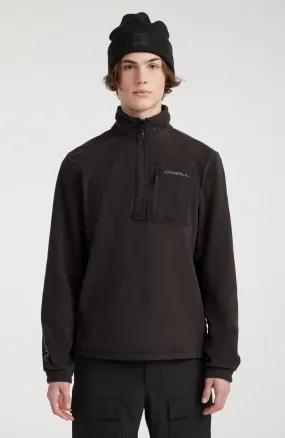 Utility Light Half-Zip Fleece | Black Out