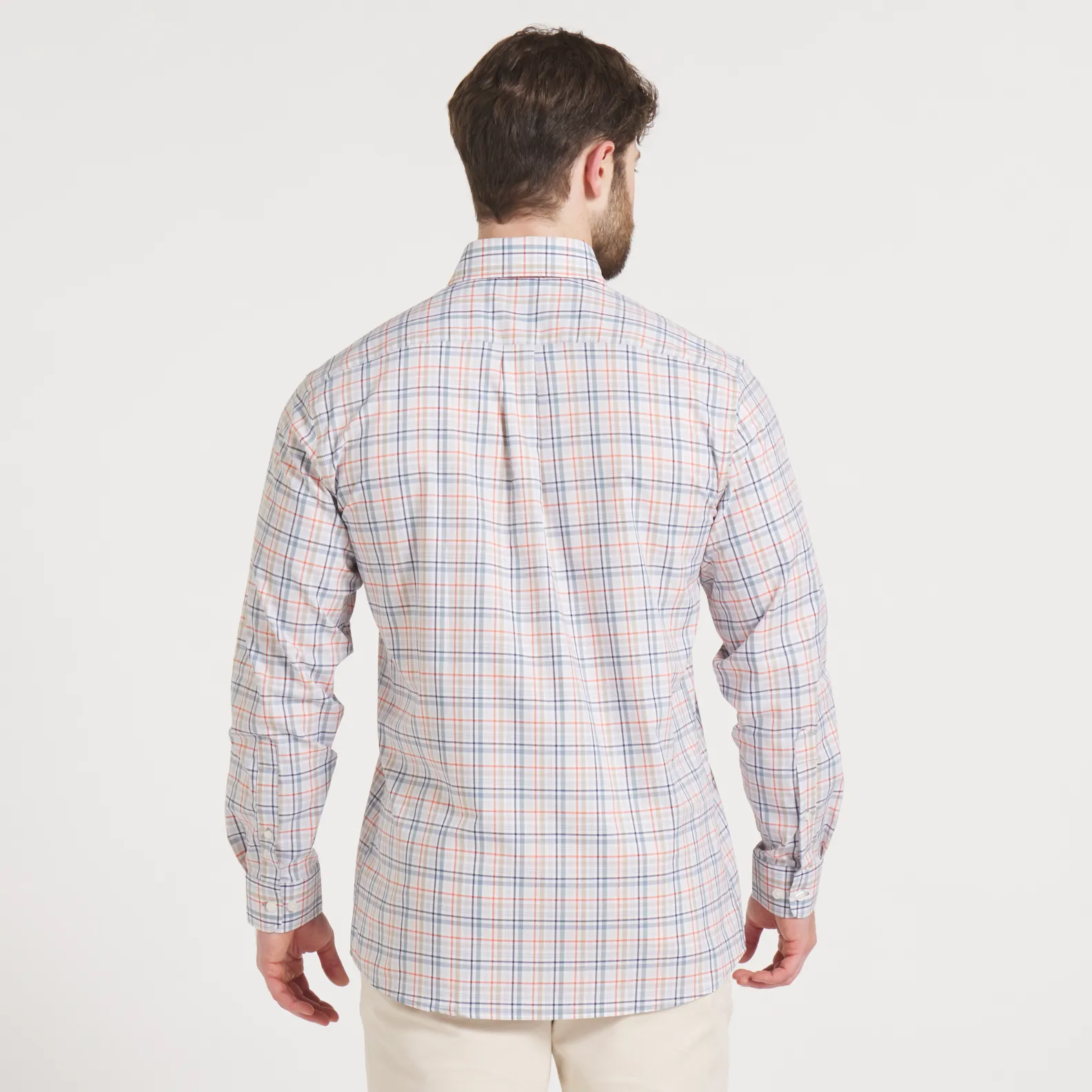 Van Buren Performance Grid Dress Shirt