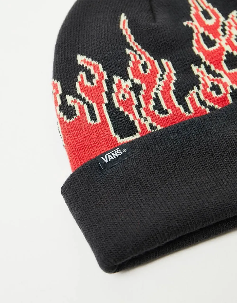 Vans Up In Flames Beanie - Black