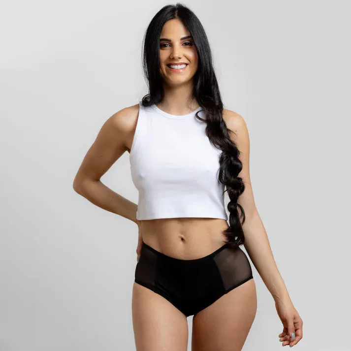 VIANA - Culotte Menstruelle taille haute pour Flux Abondant