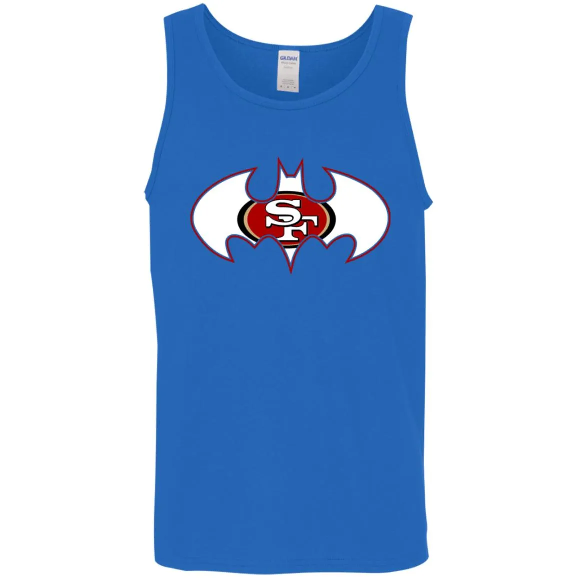 We Are The San Francisco 49ers Batman Nfl Mashup Men Cotton Tank