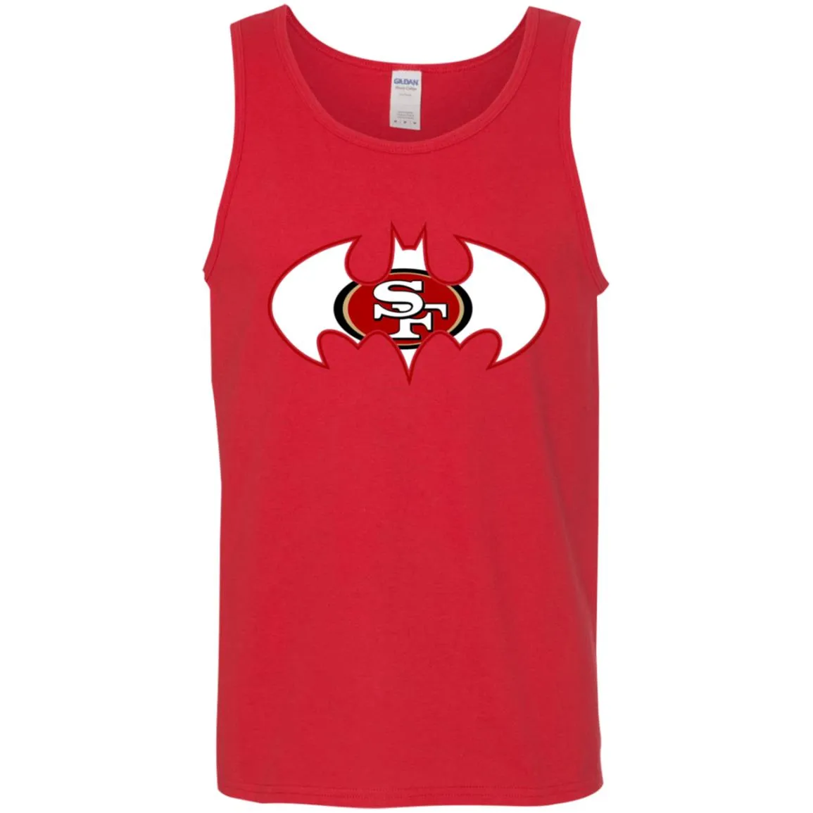 We Are The San Francisco 49ers Batman Nfl Mashup Men Cotton Tank