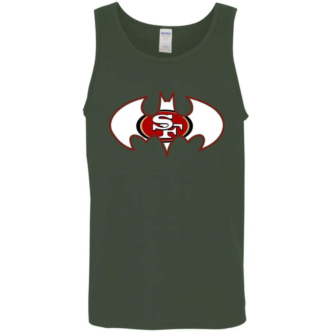 We Are The San Francisco 49ers Batman Nfl Mashup Men Cotton Tank