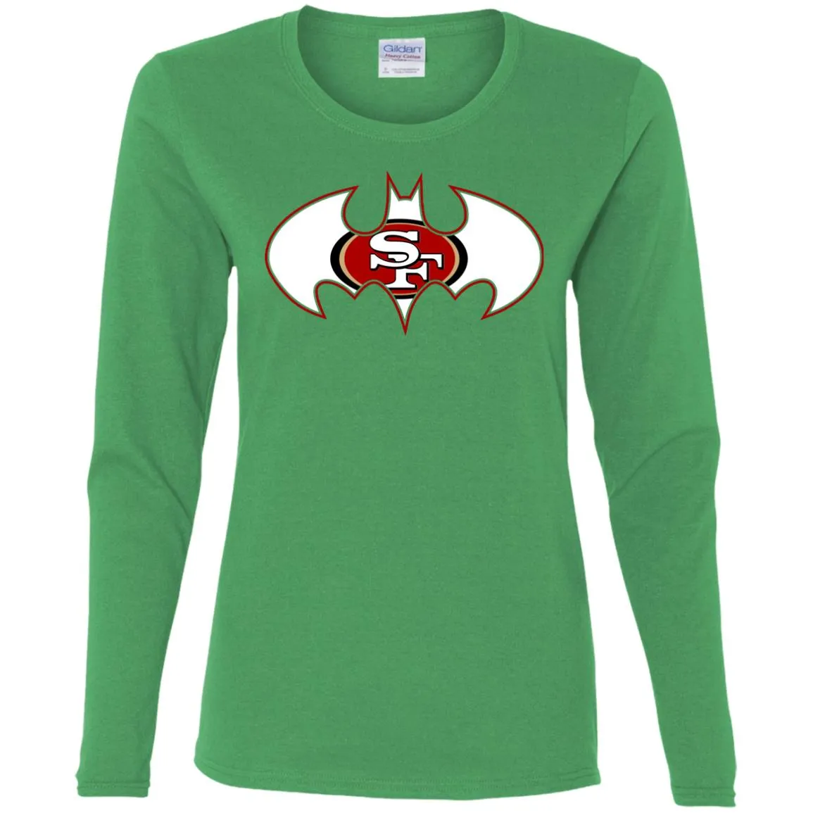 We Are The San Francisco 49ers Batman Nfl Mashup Women Long Sleeve Shirt