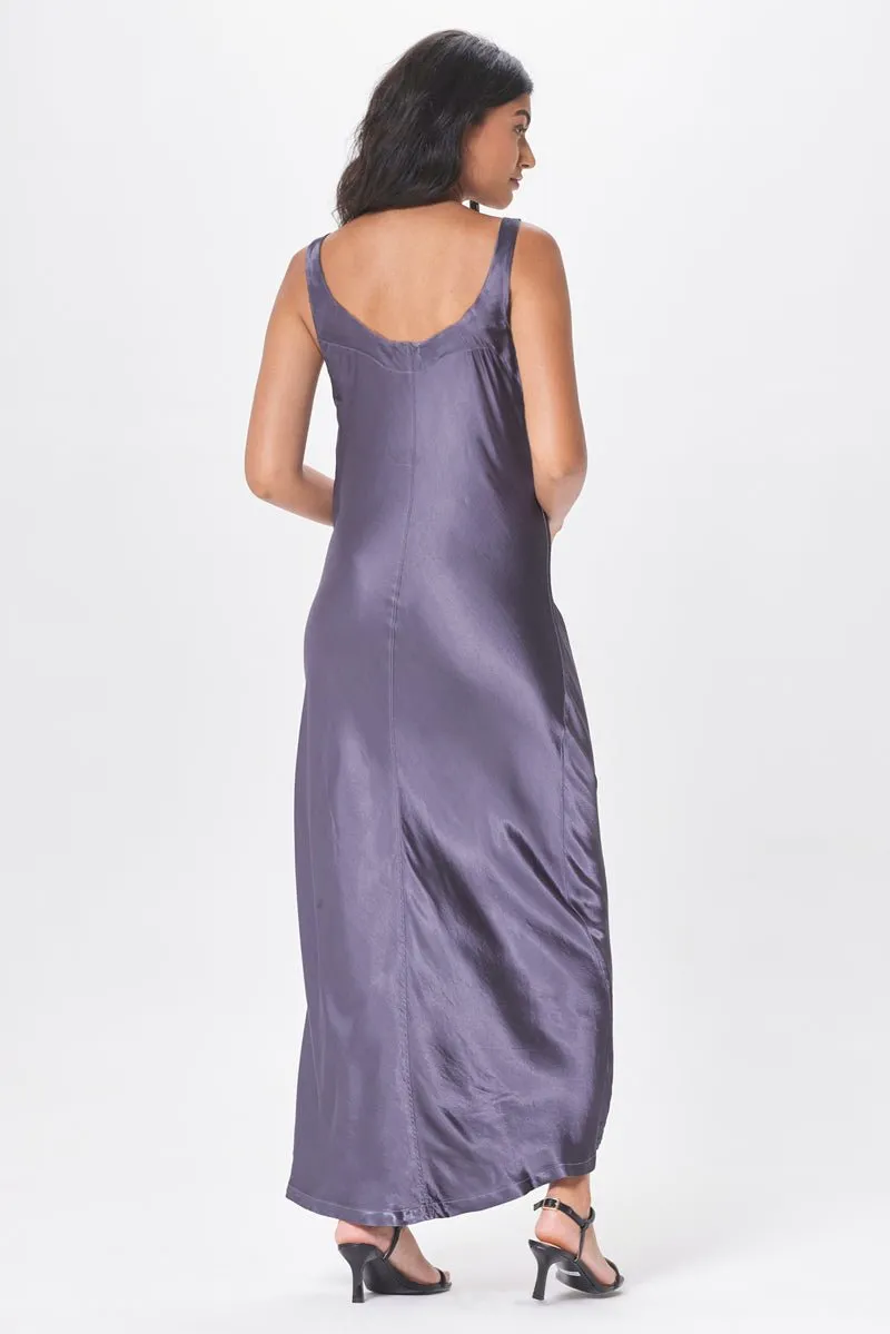 WINONA SILKY MAXI SLIP DRESS