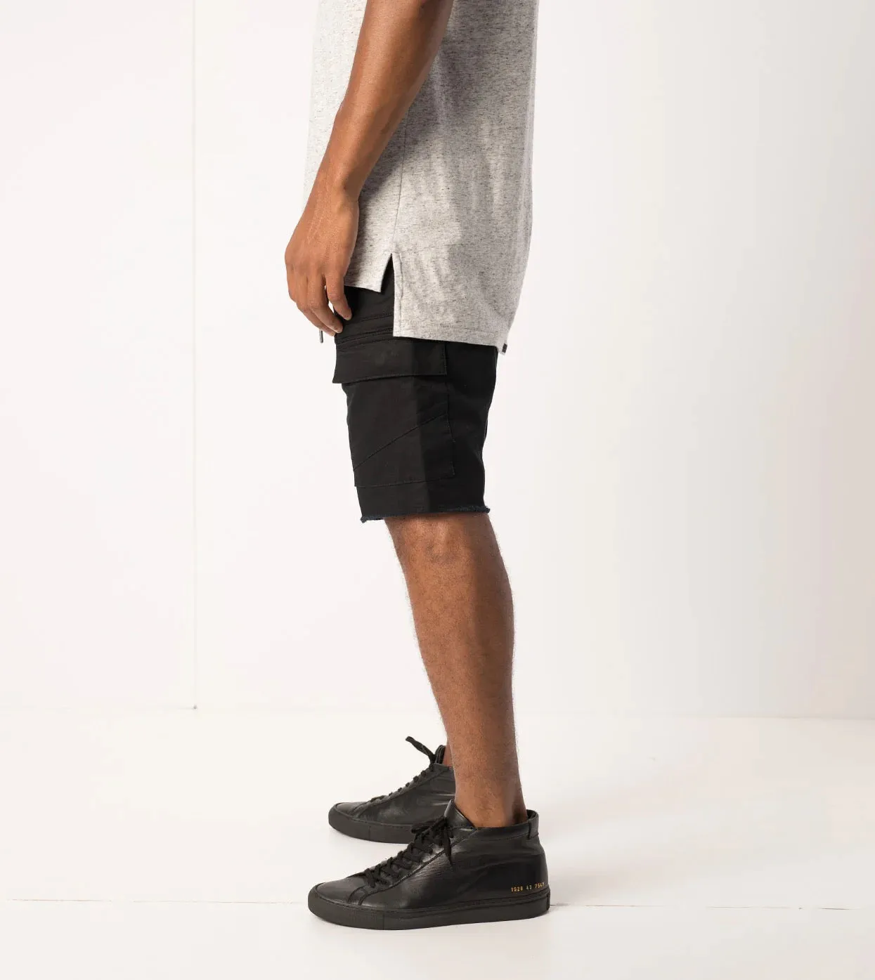 Zanerobe Sureshot Cargo Short Black 607-TDK