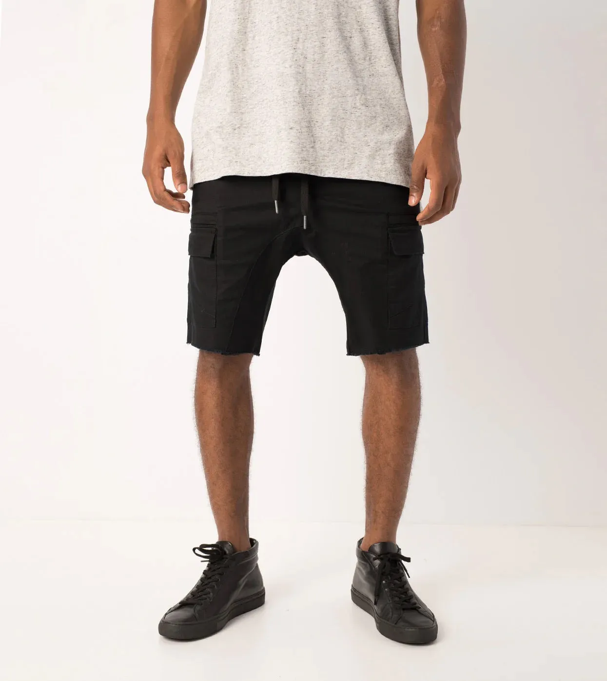 Zanerobe Sureshot Cargo Short Black 607-TDK