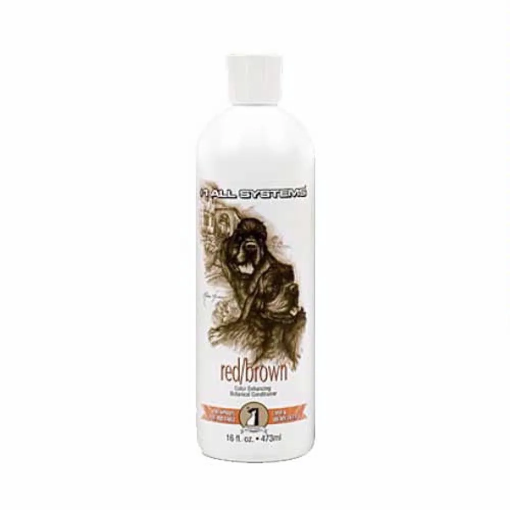 ZZZ #1 All Systems Red/Brown Color Enhancing Botanical Pet Conditioner 16oz